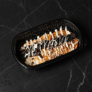 Signature high protein pancakes (Oreo cookies & cream)